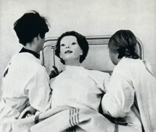 the expressionless woman