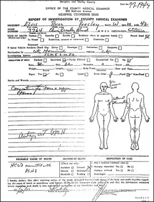 Death Certificate