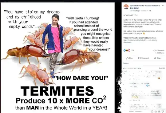 Malcom Roberts: "TERMITES Produce 10 x more CO2 than MAN in the Whole World in a YEAR!"