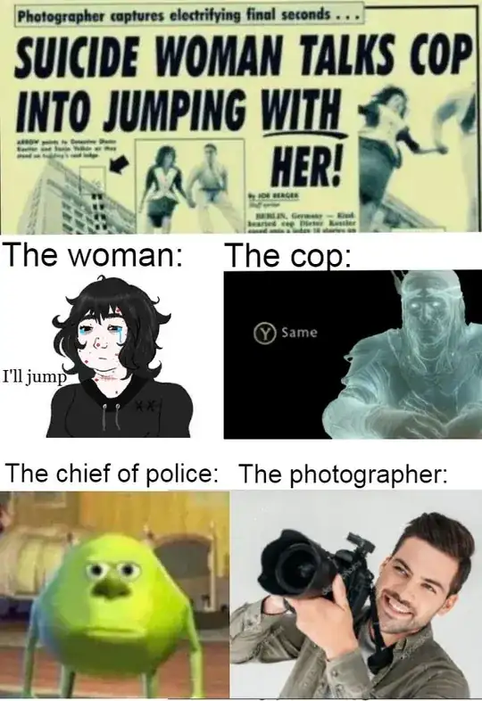 Suicide Woman Talks Cop into Jumping with Her