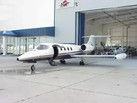 Payne Stewart's LearJet