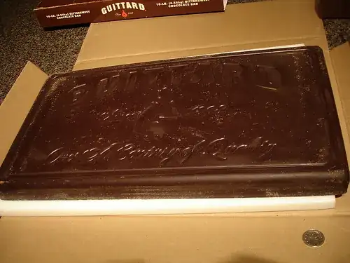 10lbs of dark chocolate