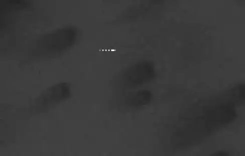 Original shots of Mars showing capture errors.