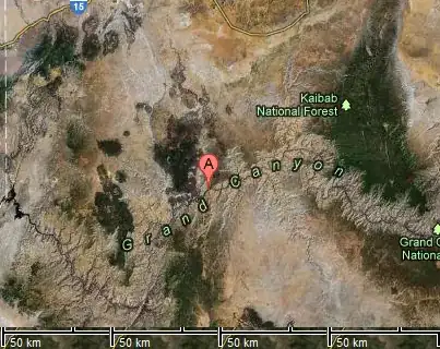 Grand Canyon (200km)