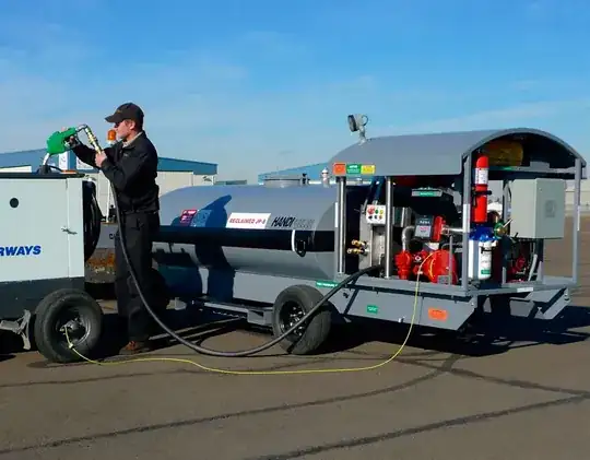 Static Discharge reel in use