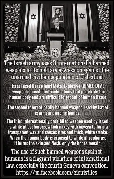 List of three possibly banned weapons