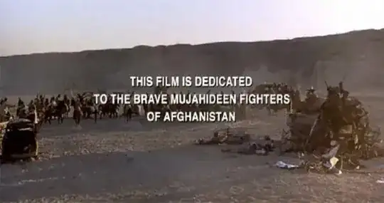 Original ending credits