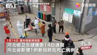 screenshot of news video