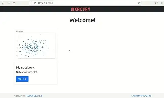 web app from notebook