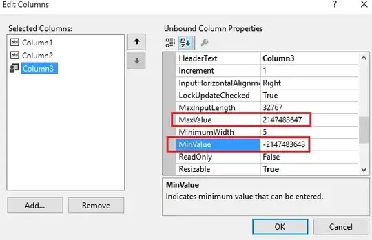 Edit Columns