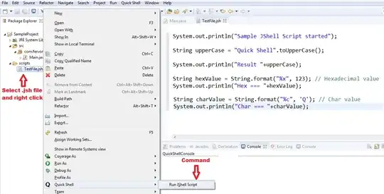 Run JSh and jpage file
