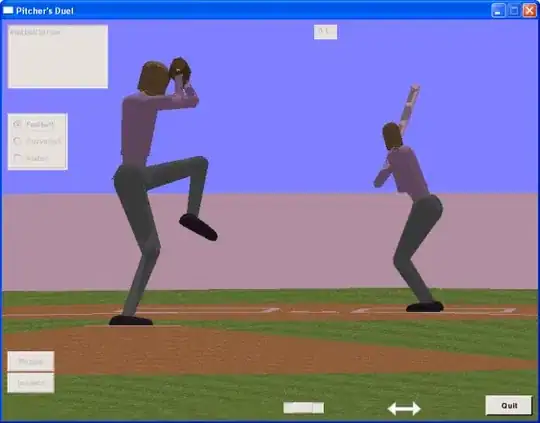 PyOpenGL baseball demo
