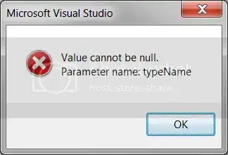 Visual Studio Error
