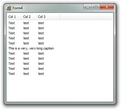 Listview colspan is hard to get right. Don't do it.