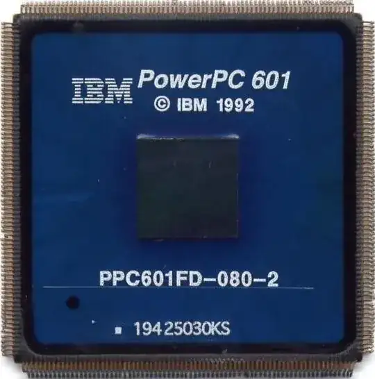 PowerPC 601 microprocessor