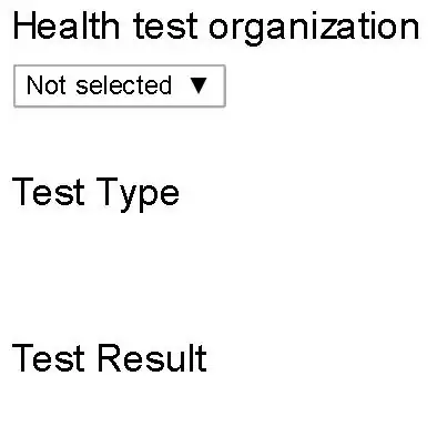 No selection