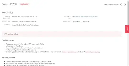 Test-With-Cooking-Twilio-Error-Message