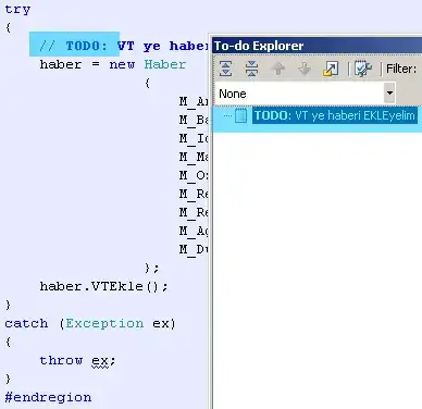 TODO in CS File