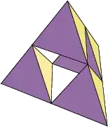 Tetrix Sponge (on mathworld.wolfram.com)