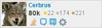 profile for Cerbrus on Stack Exchange, a network of free, community-driven Q&A sites
