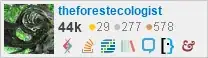 profile for theforestecologist on Stack Exchange, a network of free, community-driven Q&A sites