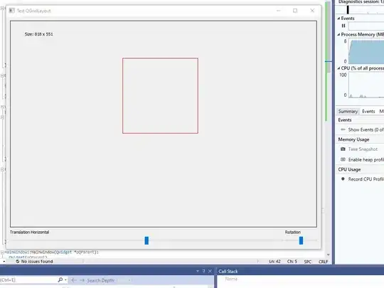 Video of testQGridLayout.exe while resizing