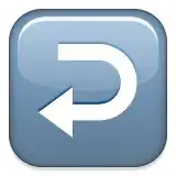 undo arrow emoji