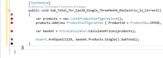 Test method failing in NCrunch