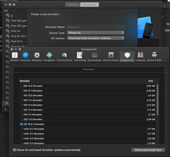 xcode screenshot
