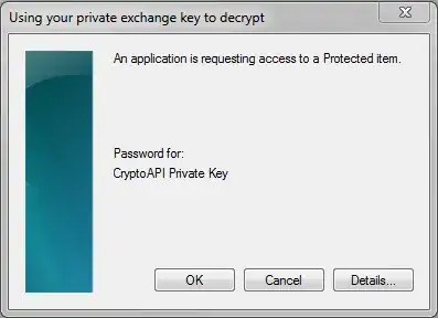 CryptoAPI popup
