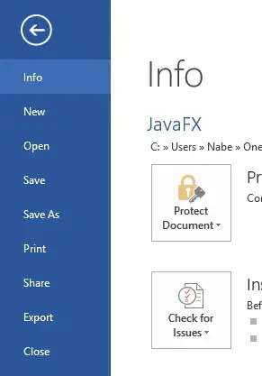 Word Menu Ribbon