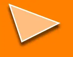 The described drawing on a orange background