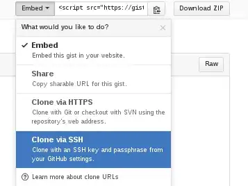 gist dropdown