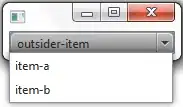 Image of app Signing properties in Android Studio