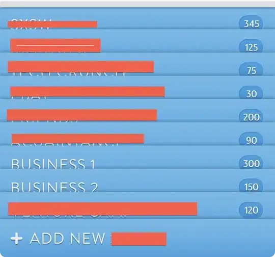 Screenshot of working version