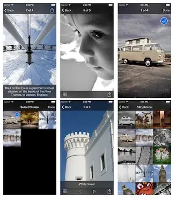 MWPhotoBrowser Screenshots