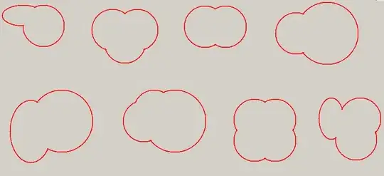 Image with error and results