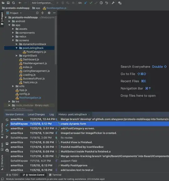 S3 configuration screenshot