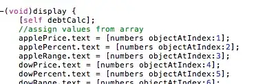Input table