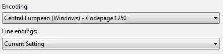 example output