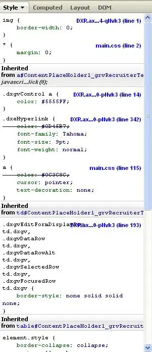 result console screenshot