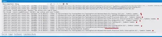 Output window