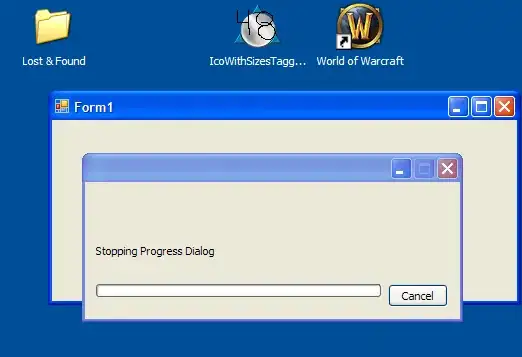 Form object at current step