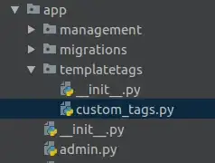 Directory structure