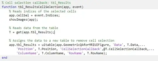 Screenshot from within MySQL Workbench