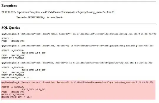 and it seems my syntax is fine 