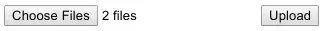 chrome multiple file select