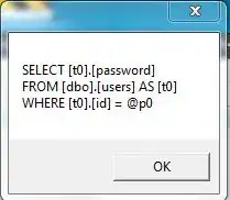 Screenshot of turning on the switch