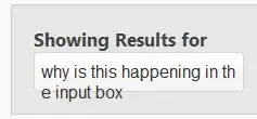 Error message