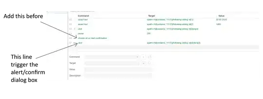Selenium IDE order matter